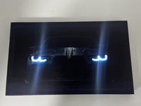 16x24 pouces voiture affiche Muscle voiture lumière LED peinture décorative toile mur Art salon affiches chambre peinture