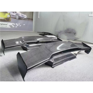 Nuovo Spoiler Posteriore in Fibra di Carbonio di Alta Qualità per Huracan LP580/LP610 EVO, Stile VORS Aggiornato con Finitura Lucida - Product Image 6
