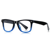 TYSD-LS028 Gafas Ópticas Cuadradas TR+CP Populares en Stock para Mujer, Monturas para Todo Tipo de Rostro con Inserto