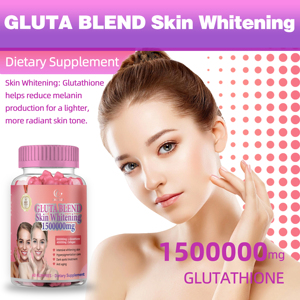 Gomitas de Queratina Brillante 1500000mg, Productos de Belleza para Blanquear y Aclarar la Piel, Nutre la Piel y Retiene la Humedad, OEM ODM, Más Vendidas - Product Image 3