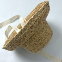 Sombrero de Paja para Bebé, Moderno y Transpirable, para Primavera y Verano, Sombrero de Rafia para Niños, Servicio OEM/ODM