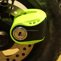 Alarme de sécurité pour le cyclisme Serrure à disque Serrure à disque pour scooter électrique Accessoires de scooter antivol Serrure de frein à disque