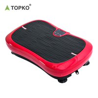 TOPKO Nouvelle mise à niveau Fonctionnement silencieux et sûr Télécommande Plaque vibrante de fitness à domicile confortable et efficace