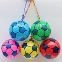 Ballon de football gonflable en PVC pour enfants, élastique et épaissi, pour l'entraînement