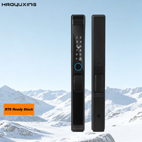 Serrure intelligente Wifi Tuya, serrure de porte coulissante en aluminium, serrure de patio, serrure de porte intelligente à empreintes digitales, serrure numérique étanche