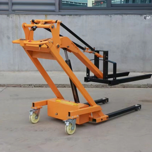 Electric Forklift Lead-Acid Battery 800W Lift Motor Solid Tires Fast Charging Compact <b>Material</b> <b>Handling</b> Equipment - Product Image 1
