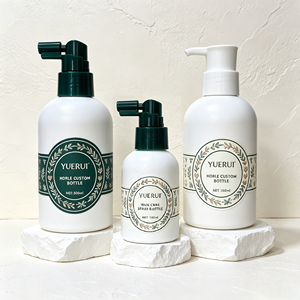 Flacon pulvérisateur Boston HDPE Soft Touch 300 ml pour shampoing et sérum, flacon de 100 ml avec longue buse pour <span class=keywords><strong>tonique</strong></span> capillaire, emballage de produit - Product Image 4