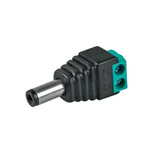 Master with 500 units Volteck Male <b>CCTV</b> Power <b>Connector</b> - Product Image 1