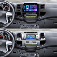 Autoradio Android 15 BQCC avec Carplay pour Toyota Fortuner HILUX Revo Vigo 2007-2015, Lecteur Multimédia Stéréo, Navigation 4G+WIFI