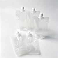 Pochette souple personnalisée avec logo imprimé en gravure, recyclable, antistatique, avec bec verseur, en PET/PE, pour emballage alimentaire de vodka et jus