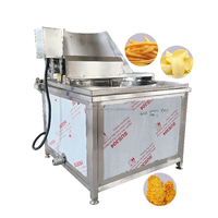 Machine frite de casse-croûte automatique commerciale poisson Tofu friteuse automatique chauffage électrique petit équipement de friture de frites