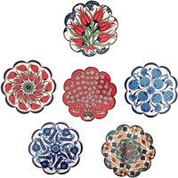 Sous-verre en céramique moderne et écologique avec support en liège et base métallique pour décoration de bar, idée cadeau élégante pour l'inauguration de la maison, tapis et supports en pierre