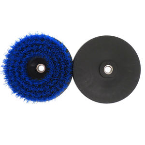 <span class=keywords><strong>Cepillo</strong></span> plano azul hueco sin vástago de 6 pulgadas M14 cepillos de limpieza de fregador eléctrico para tapicería doméstica rueda de coche usando herramienta - Product Image 1