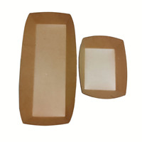 Conteneur pliable en kraft compostable SP2628 pour la restauration, boîte de service multi-aliments