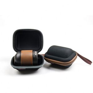 Custom Disposable Coffee and Tea Cups <b>Set</b> Travel EVA Case with Nylon PU Portable Bag Style Black <b>PC</b> Material Storage Usage - Product Image 1