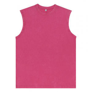 قمصان رياضية رجالية عالية الجودة من القطن بياقة دائرية، ملابس كاجوال للياقة البدنية وكمال الأجسام، سريعة الجفاف وقابلة للتنفس - Product Image 6