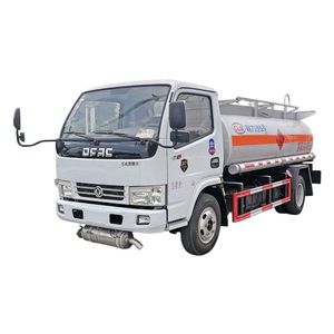 รถบรรทุกน้ำมันดีเซล/เบนซินแบบเคลื่อนที่ DONGFENG 4x2 5M3 6M3 พร้อมหัวจ่ายน้ำมัน รุ่นขายดี - Product Image 1