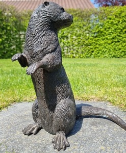 Estatua de escultura de Sello de Bronce de tamaño natural moderno para decoración del hogar, estatua de Animal decorativa Vintage de granja, sello Natural abstracto - Product Image 5