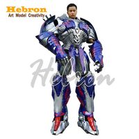 Costume de Robot LED pour Adulte Taille Humaine, Accessoire de Spectacle pour Événements et Fêtes, Costume de Robot Marchant, Vente Flash