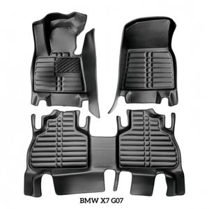 Tapis de sol en cuir 3D de luxe antidérapants et écologiques, ajustement précis, pour <span class=keywords><strong>BMW</strong></span> Séries 1, 3, 5, <span class=keywords><strong>7</strong></span>, X1, X3, X5, X6, X7, IX, IX1 - Product Image 5