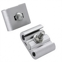 Pince à câble en alliage d'aluminium de type C, pince pour ligne électrique, type boulonné, équipement électrique pour ligne aérienne