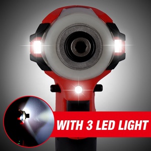 Tournevis électrique sans brosse à couple perceuse à percussion sans fil à 5 vitesses avec batterie à 3 lumières LED pour outil <span class=keywords><strong>Makita</strong></span> 18V - Product Image 4