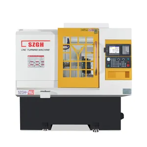 SZGH 46J Ce אוטומטי עץ מתכת הפיכת סין מפעל מחיר אופקי Cnc מחרטה מכונה נמוכה מחיר