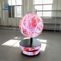 Pantalla LED Esférica Personalizable P1.5 P1.8 P2 P2.5, Esfera LED Creativa para Exhibiciones, Pantalla LED Esférica