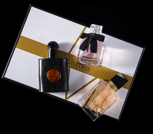 Coffret Cadeau de 3 Mini Parfums, Vaporisateur Floral Eau de Toilette <span class=keywords><strong>pour</strong></span> Hommes et Femmes, Idéal <span class=keywords><strong>pour</strong></span> les Cadeaux d'Anniversaire de Couple, Cadeaux de Couronne - Product Image 6