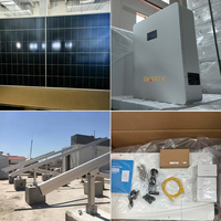 Kit de système de stockage d'énergie par batterie de panneau solaire hybride hors réseau 10 kw 30kwh De Paneles Solares Para Casa 10 kw pour la maison