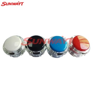 Botones Momentáneos Redondos de 30mm con Cuerpo Transparente para Máquinas de Juegos Arcade, con Microinterruptor Integrado, para Máquinas de Monedas, en Oferta - Product Image 4