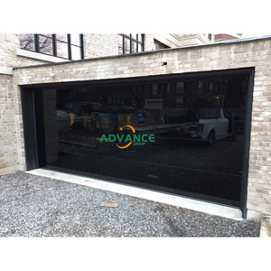 2025 Offre Spéciale verre dépoli moderne nouvelle porte de <span class=keywords><strong>garage</strong></span> automatique combinée pour Villa - Product Image 3