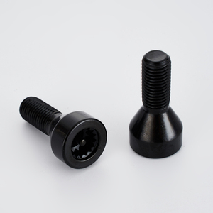 <span class=keywords><strong>Perno</strong></span> de <span class=keywords><strong>rueda</strong></span> antirrobo de alta calidad, adaptador redondo de <span class=keywords><strong>seguridad</strong></span> negro de acero 36136786419 con código - Product Image 5