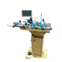 Machine de liaison automatique des boutons de chaussettes de qualité industrielle TONGDA TD282, moteur haute précision pour chaussettes 3D, traitement des varices 13 couleurs, 2.4KW
