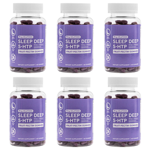 Premium 5-HTP Vegan Gummies <span class=keywords><strong>B6</strong></span> vitamini 60 çiğneme ayılar yetişkinler için ruh hali desteği için ama hamile kadınlar için değil - Product Image 3