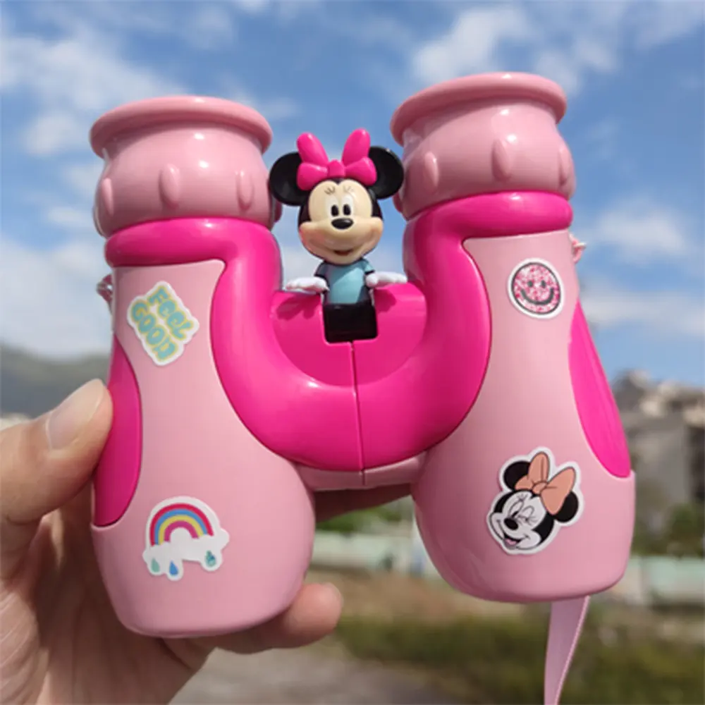 Hot Selling Custom Mouse Minnie Mouse Buiten Speelgoed Kinderen Telescoop Minnie Stereoscopische Speelgoed Telescoop