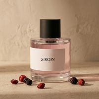 Vente en gros de flacons de parfum en verre transparent de haute qualité, 30 ml, 50 ml, 100 ml, flacons de parfum en verre vides personnalisables
