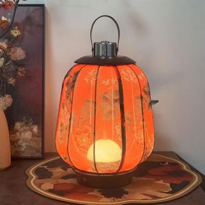 Nuova Lampada da Comodino in Stile Cinese, per Camera da Letto e Studio, Atmosfera Retrò di Alta Classe, Atmosfera Calligrafica, Lampada Portatile Senza Fili - Product Image 1