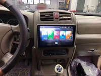 Autoradio DVD vidéo Android 12.0 8+128 Go pour Isuzu Axiom 2004 avec navigation GPS pour voiture, couleur bois