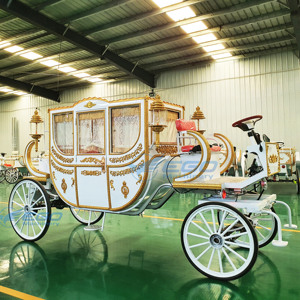 Calèche royale électrique, calèche royale de tourisme, produits de calèches élégantes de haute qualité, calèche à 4 roues - Product Image 2