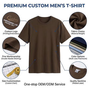 Camiseta de <span class=keywords><strong>Hombre</strong></span> Minimalista y Duradera, de Lujo, con Cuello Resistente a la Deformación, Bio-Pulida - Product Image 2