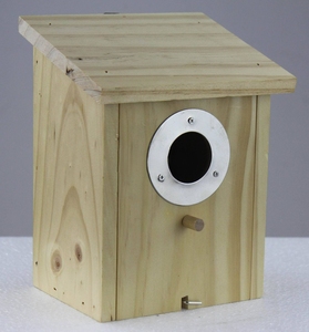 Nichoir en <span class=keywords><strong>bois</strong></span> fait main le plus populaire, vente en gros, mobilier écologique pour animaux de compagnie à vendre - Product Image 3