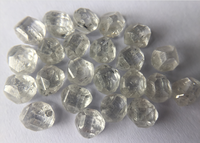10-15ct grande taille blanc HPHT diamant de laboratoire brut diamant de bijoux en vrac