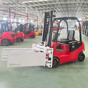 Factory Direct 4Wd Electric Forklift Hydraulic Lifting Stacker Forklift MultiFunctional 1 Ton 2 Ton Warehouses Clamp Forklift - Product Image 3