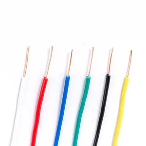 Оптовая продажа оборудования и осветительного оборудования ПВХ изоляция гибкий медный провод H05V2-K провод кабель Электрический кабель