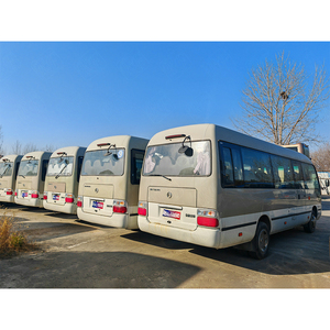 Autobús de Pasajeros Usado Golden Dragon Coaster de 23 Asientos, para Transporte Urbano, en Venta, Volante a la Izquierda, Color Marrón, Alta Calidad, Hecho en China - Product Image 3