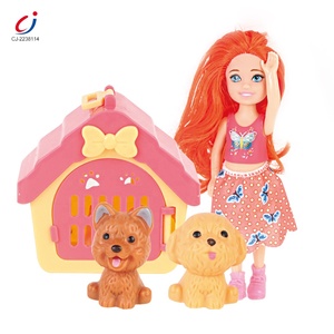 Ensemble de jeu de boutique de desserts pour enfants, poupées de 5 pouces, <span class=keywords><strong>maison</strong></span> de jeu, ensemble de poupées, faire semblant de jouer, jouets, comptoir de caisse, <span class=keywords><strong>maison</strong></span> de jeu, jouet de magasinage - Product Image 4