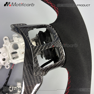 Volant en cuir avec poignées en microfibre de haute qualité personnalisées pour Lexus IS RC NX GS 250 300 300h 350DS 500 F Sport 2013-2025 - Product Image 4