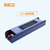 Unités d'alimentation LED intérieures IP20 12V 24V 30W 60W 100W 150W 200W 300W 400W 500W Pilote de LED à commutation