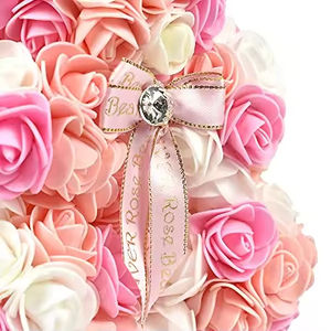 ตุ๊กตาหมีดอกกุหลาบโฟมขนาดใหญ่ 25-40 ซม. พร้อมกล่อง สำหรับวันคริสต์มาส วันเกิด ของขวัญสำหรับภรรยา - Product Image 4